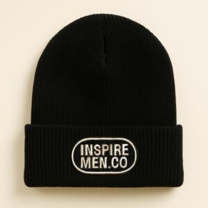 INSPIRE MEN BEANIE - BLACK